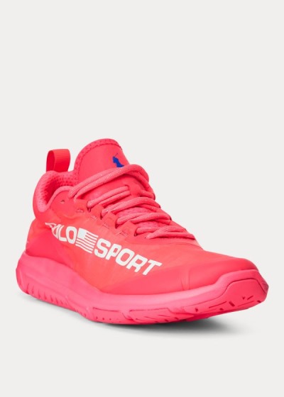 Zapatillas Polo Ralph Lauren Mujer Coral - Tech Racer - LQYOD8521